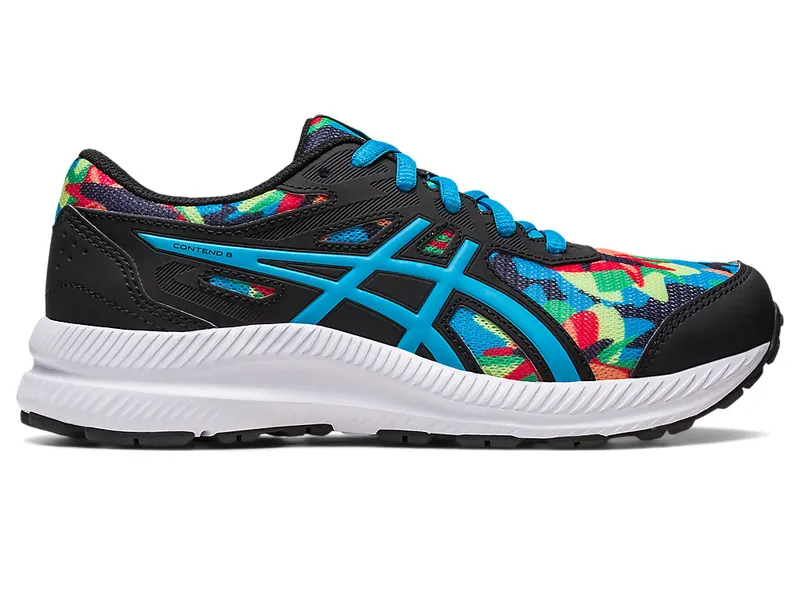 Asics CONTEND 8 GS Black/Island Blue (1014A294.003)