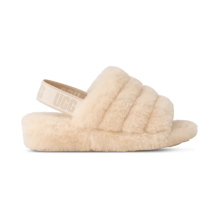 UGG Fluff Yeah Slide Natural Sea Salt (1095119-NTRL)