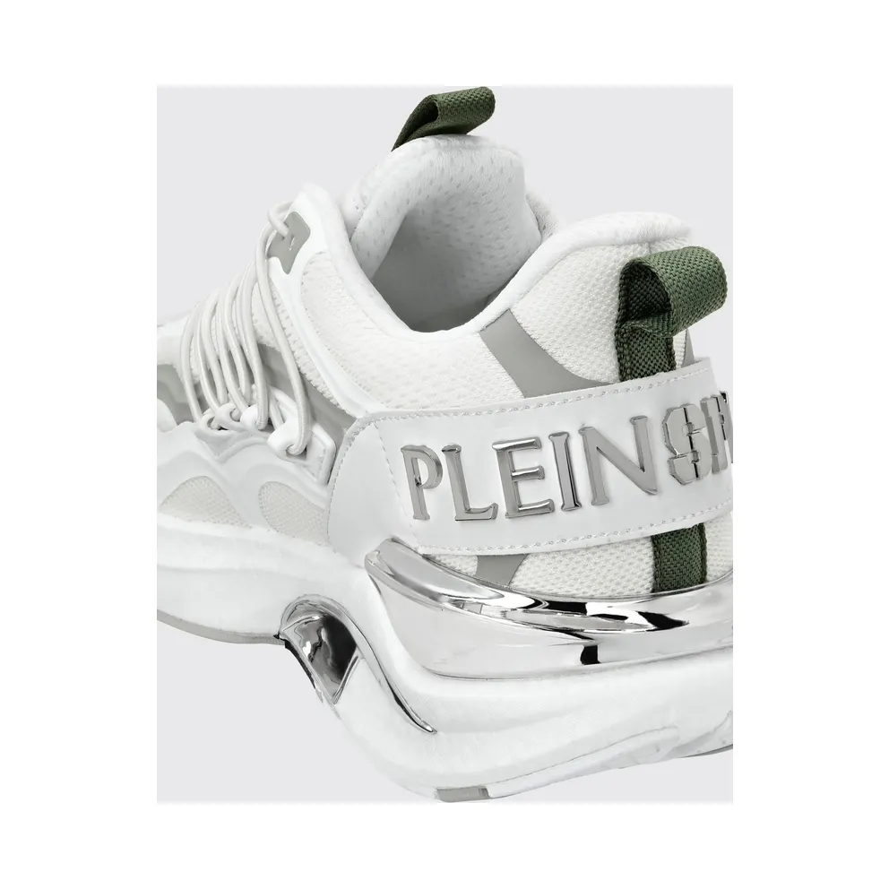 Plein Sport Air Pressure Gen. X.04 Low-Top in Mesh with Chunky Sole White (SAESUSC0736STE003N0105)