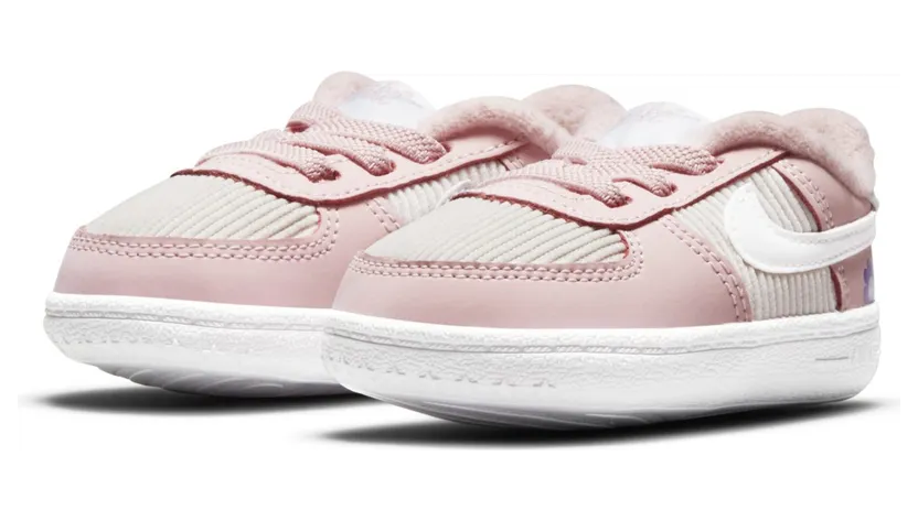 Nike Force 1 SE Wiegbootie voor baby’s Roze (DB4078-600)