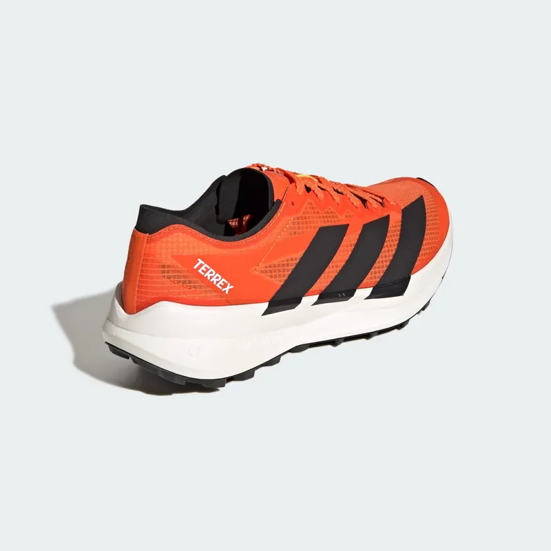 Adidas Terrex Agravic Speed 2 Trail Running Shoes Semi Impact Orange / Core Black / Lucid Tangerine (JR9102)
