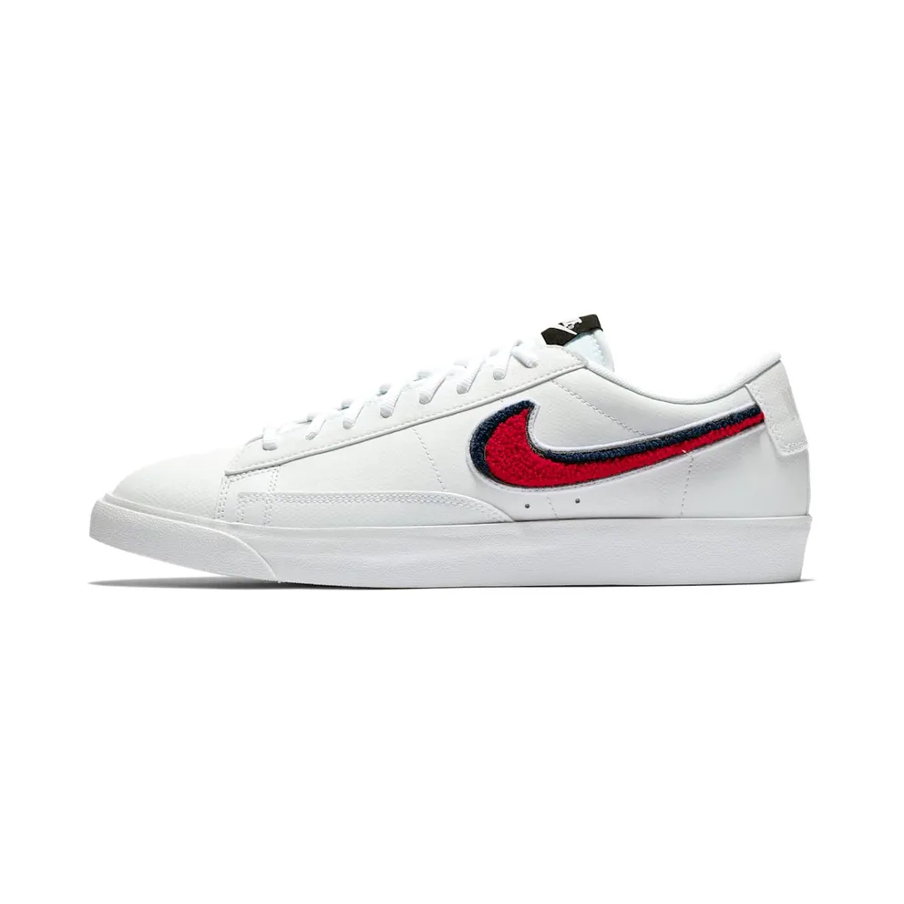 Nike Blazer Low 3D White Blue Red (AV6964-100)