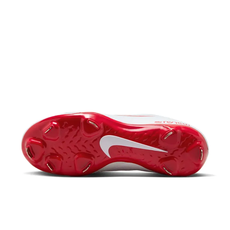 Nike Hyperdiamond 4 Pro White University Red Wolf Grey (FZ0922-102)