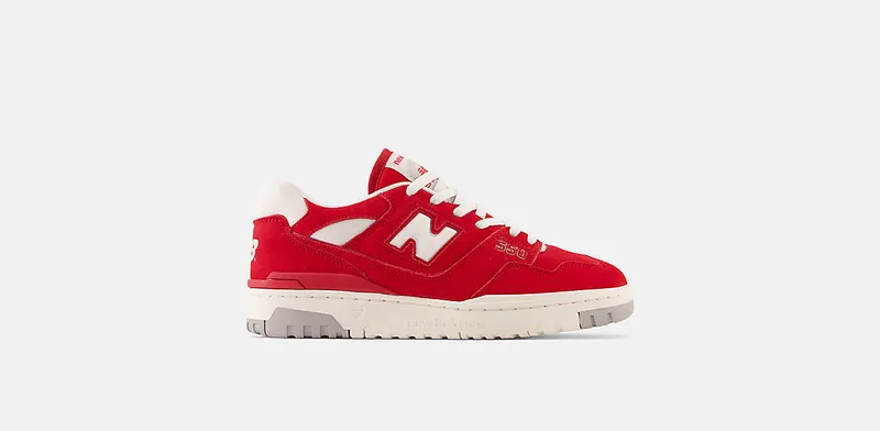 New Balance 550 Suede Pack Team Red (BB550VND)
