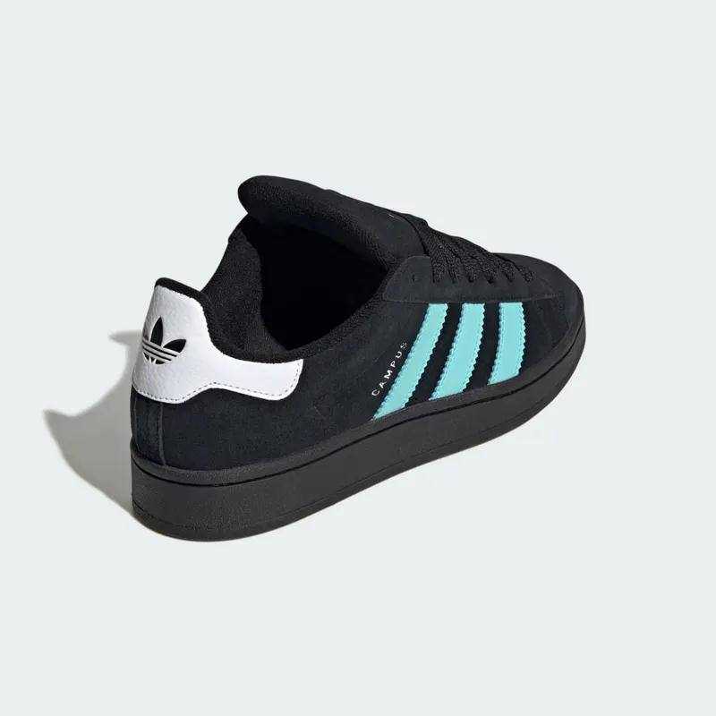 Adidas CAMPUS 00s Core Black / Flash Aqua / Cloud White (JS3204)