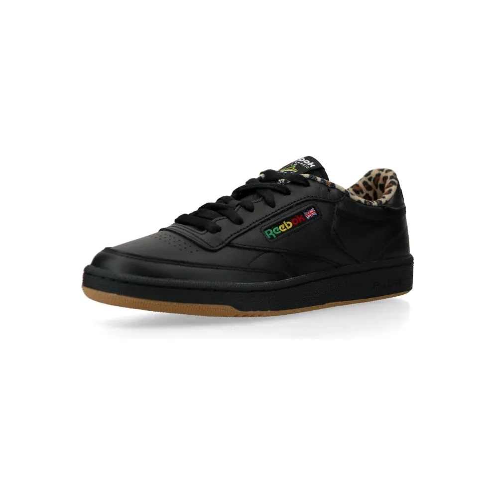 Reebok x Wacko Maria Club C 85 Vintage (black / leopard / gum) – RMIA04HC99LEA0081061