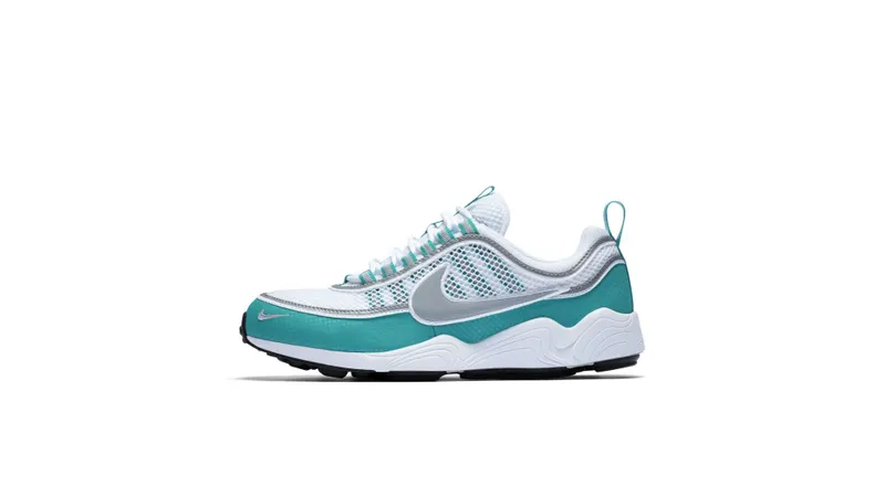 Nike Air Zoom Spiridon White Turbo Green White/Silver-Turbo Green-Laser Orange (849776-102)