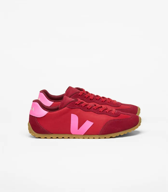 Veja GT in Nolyn Leather and Suede with Serrated Sole Red (AI3422677)