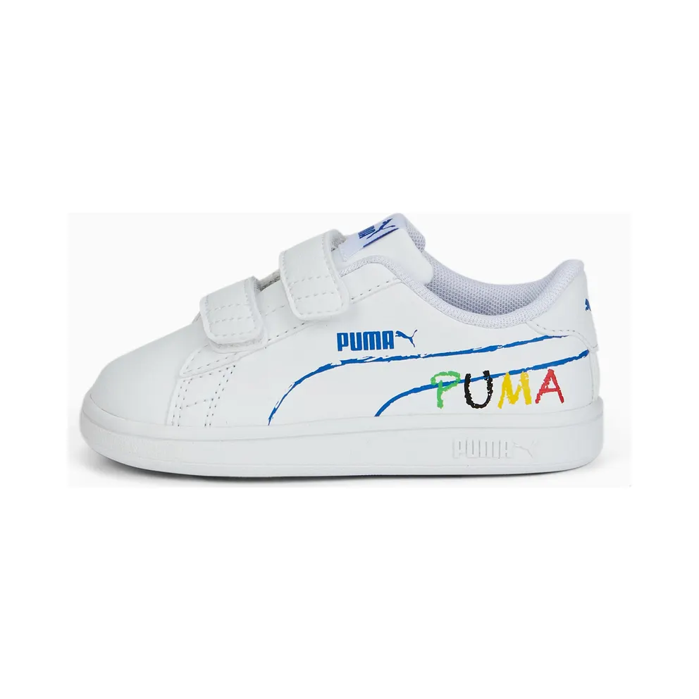 Puma Smash v2 Home School Black/Blue/Green (38620102)