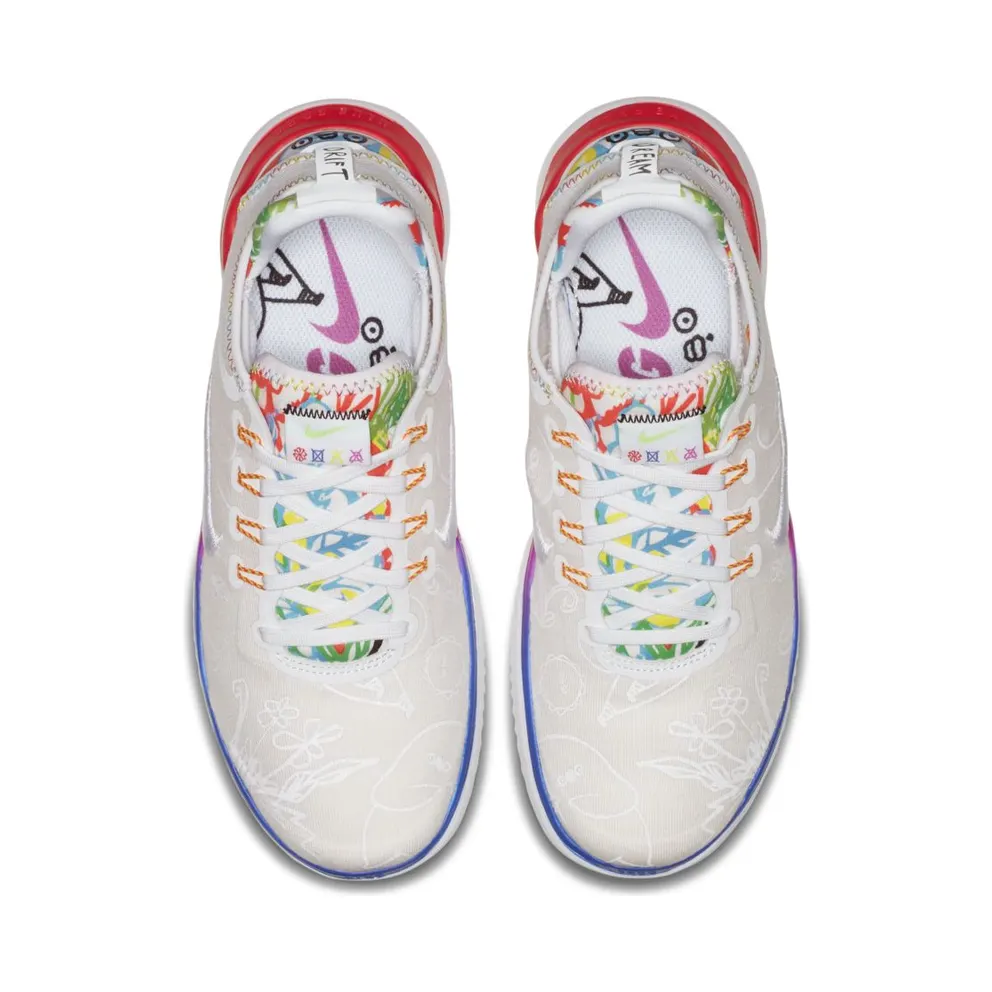 Nike Free RN 2018 Flabjacks (W) White/Fuchsia Blast-Dynamic Yellow-Black (AQ7509-100)