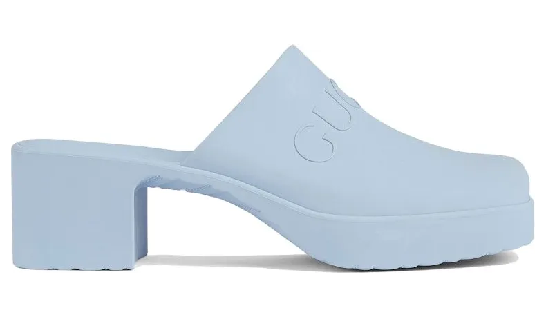 Gucci Slip-On Sandal Pastel Blue (725899 J8700 4928)
