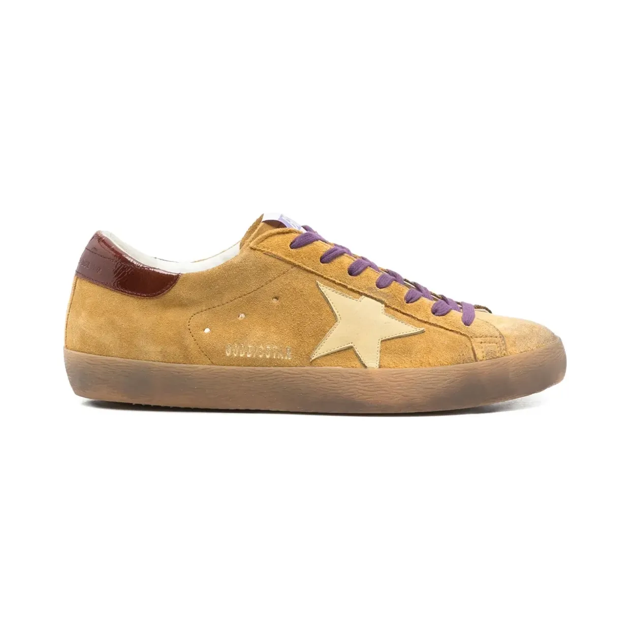 Golden Goose Super Star aus Wildleder “Yellow” (GMF00101F00504)