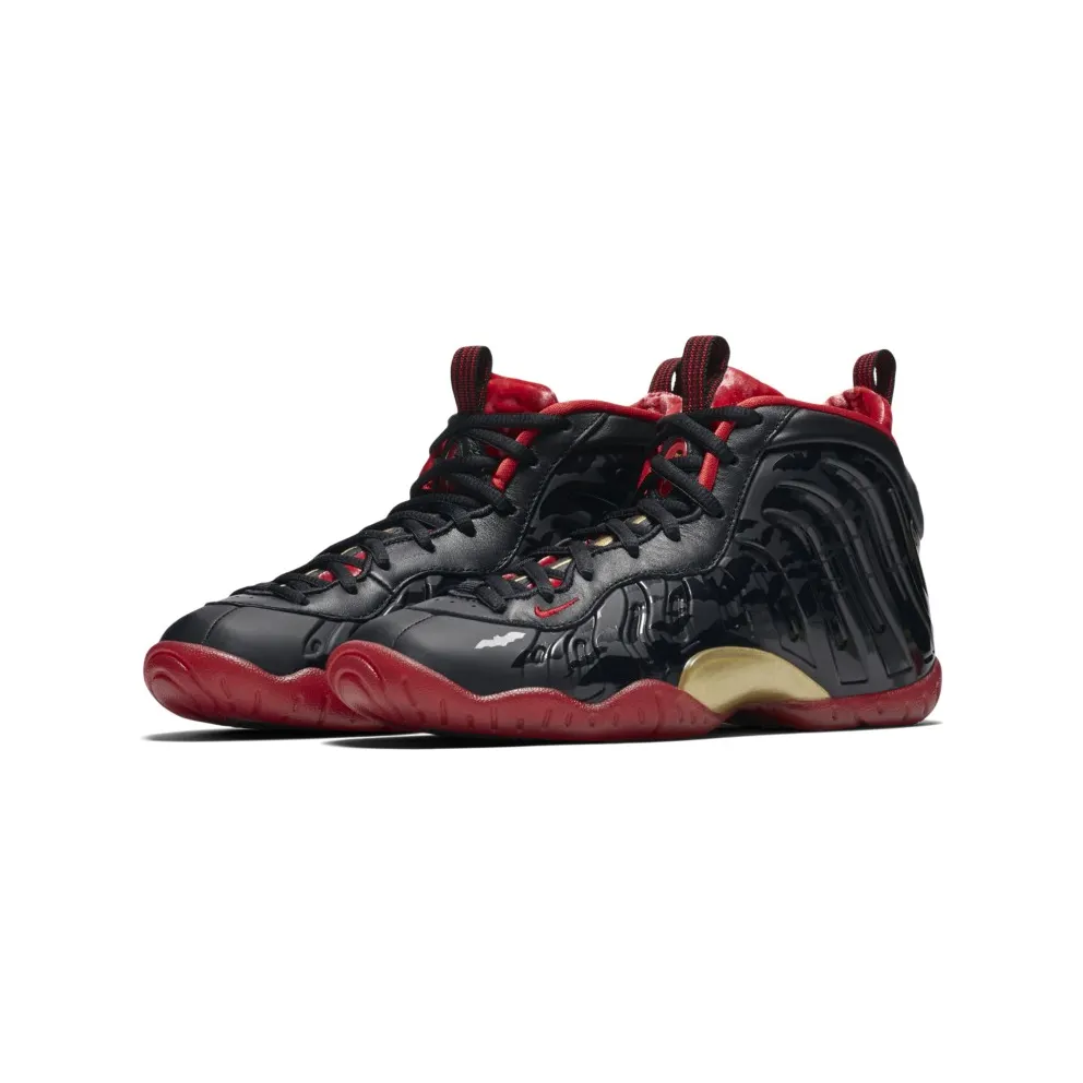 Nike Air Foamposite One Dracula (GS) Black/University Red-Metallic Gold (846077-003)