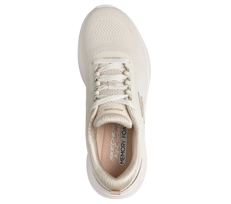 Skechers Skech-Lite Pro 2.0 – Brilliant Shimmer Sneaker Natuurlijk/Gold