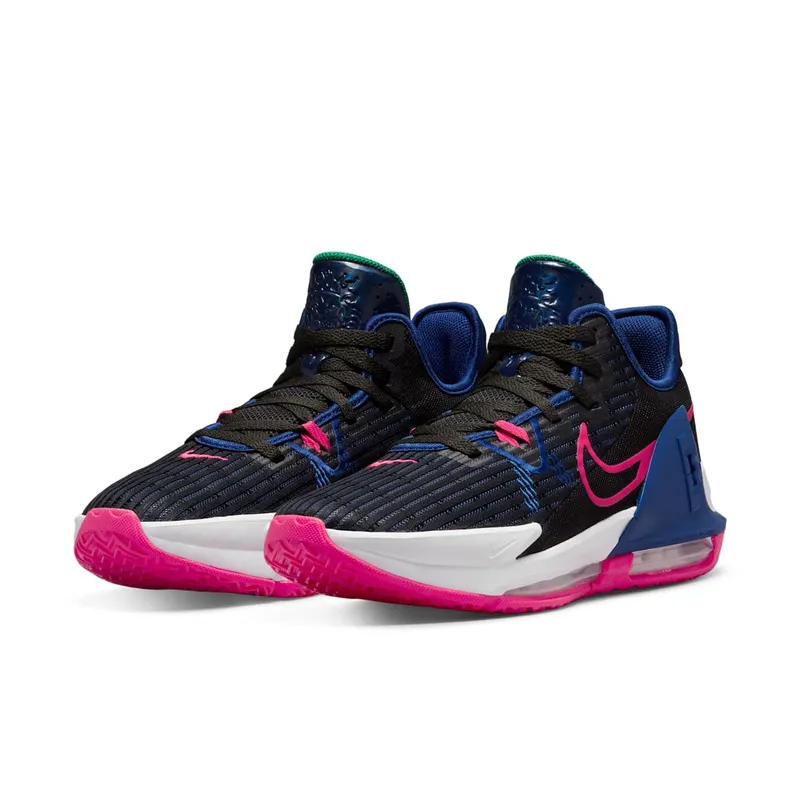 Nike LeBron Witness 6 Black Deep Royal Blue (CZ4052-005)