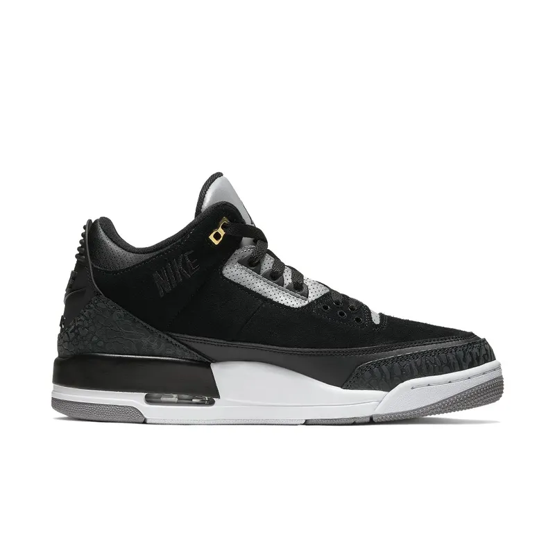 Air Jordan Nike AJ III 3 Tinker ‘Black Cement’ (2019) (CK4348-007)