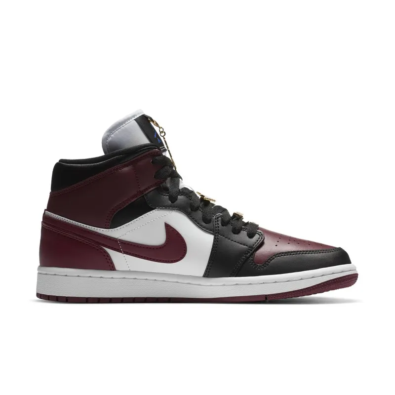 Jordan 1 Mid SE Black Dark Beetroot (W) Black/Dark Beetroot-White (CZ4385-016)