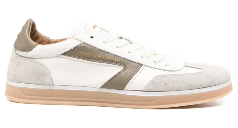 Alexander Smith Thames leren with vlakken – Beige (TMM3351WOV)
