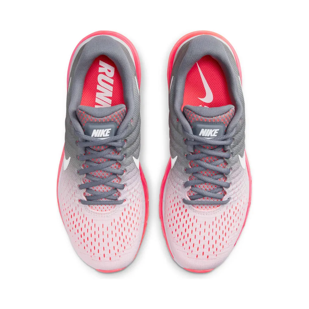 Nike Air Max 2017 Pure Platinum Hot Lava (W) Pure Platinum/White-Cool Grey-Hot Lava (849560-007)