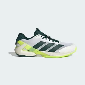 adidas Adizero Ubersonic 5 Tennis “Cloud White / Aurora Ivy / Lucid Lemon” (JR2714)