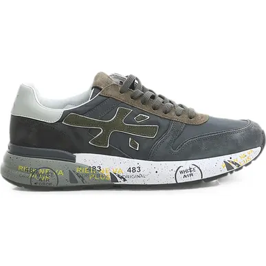 Premiata Mick met logopatch “Grey” (MICK8432M)