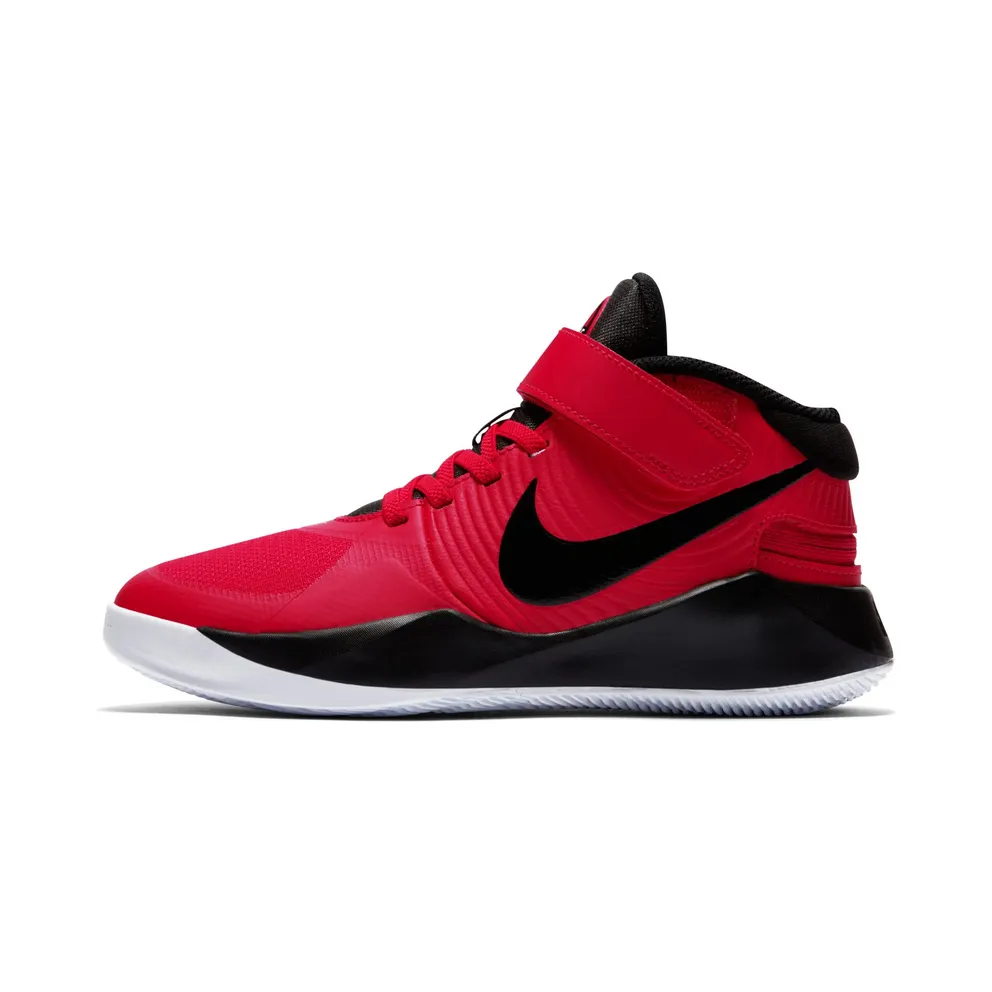 Nike Team Hustle D 9 FlyEase “University Red / Black” (BV2952-600)