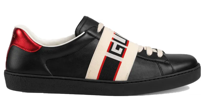 Gucci Ace Stripe Black