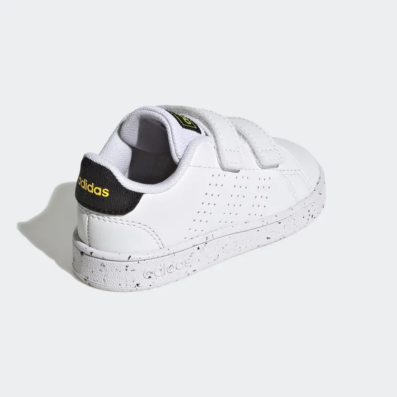 Adidas Advantage Lifestyle Court Two Hook-and-Loop Cloud White / Core Black / Beam Yellow (GW6502)
