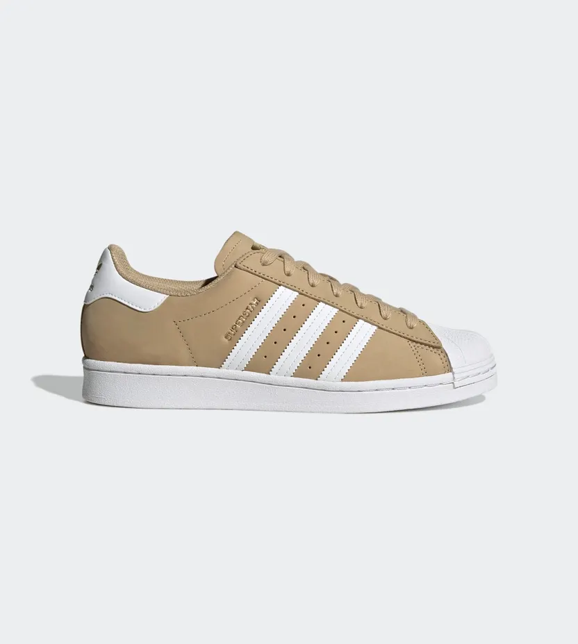 adidas Superstar Beige Tone / Cloud White / Gold Metallic (H00164)