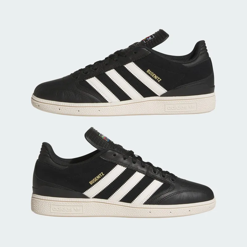 Adidas Busenitz Core Black / Chalk White / Gold Metallic (HQ4708)