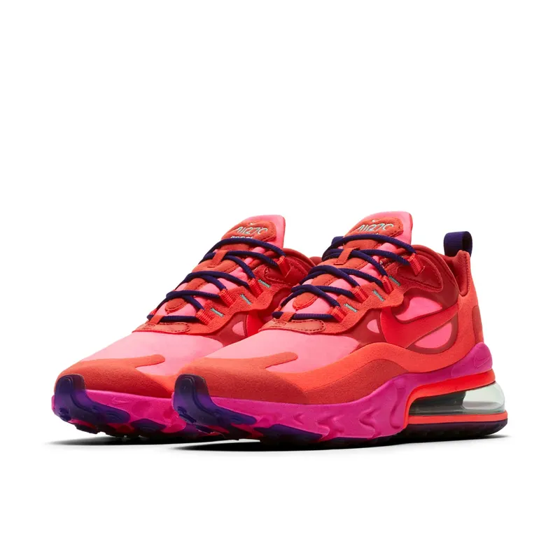 Nike Air Max 270 React Mystic Red (W) Mystic Red/Pink Blast/Habanero Red (AT6174-600)