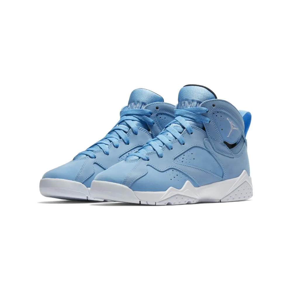 Jordan 7 Retro Pantone 2017 (GS) University Blue/White-Black (304774-400)