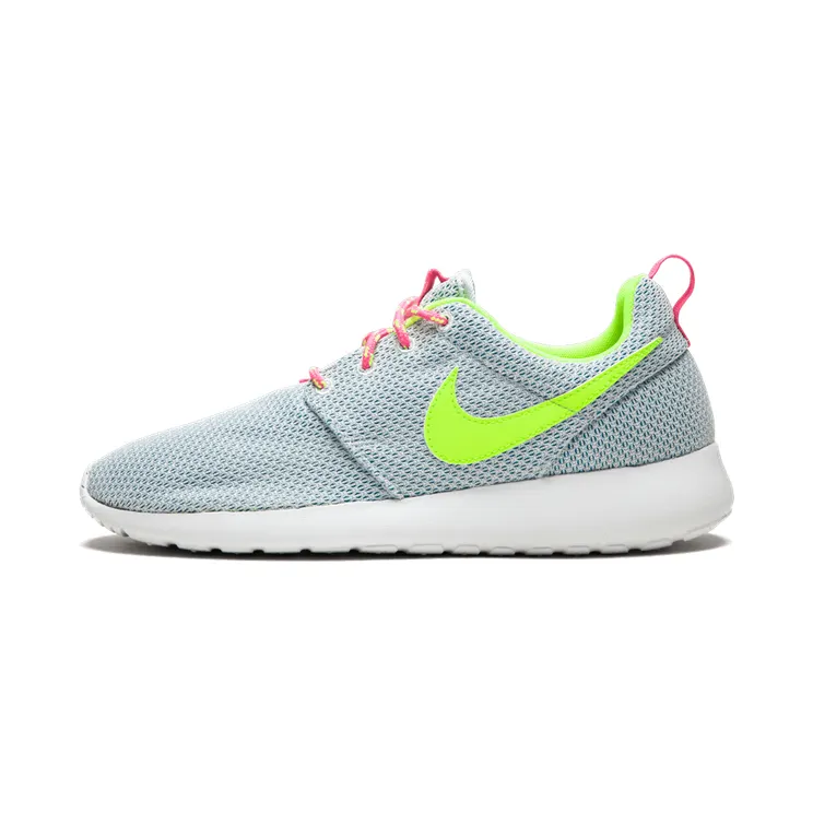 Nike Rosherun (GS) “Pure Platinum Volt Pink” (599729-008)