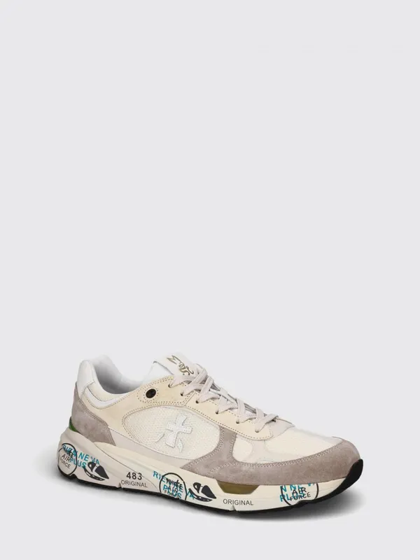 Premiata Mase Suede and Mesh Beige (MASE8018)