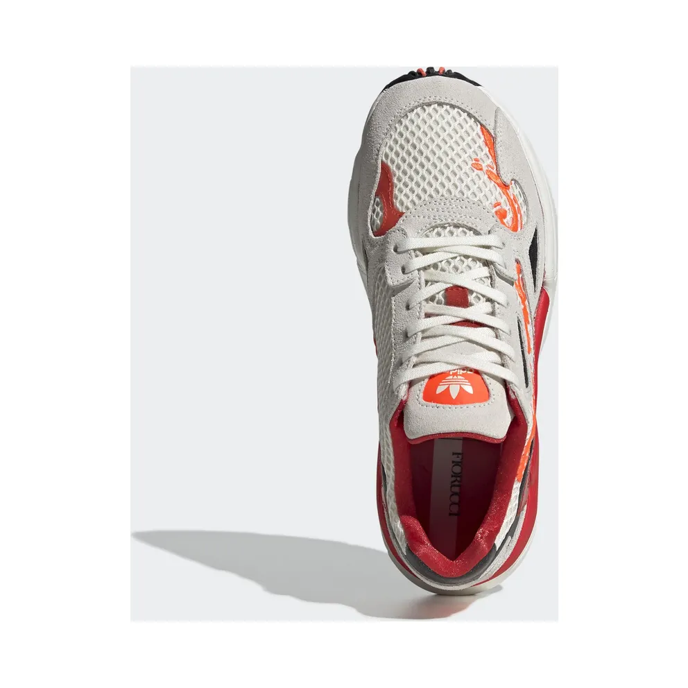adidas Falcon Fiourucci (W) Off White/Red/Solar Orange (G28914)