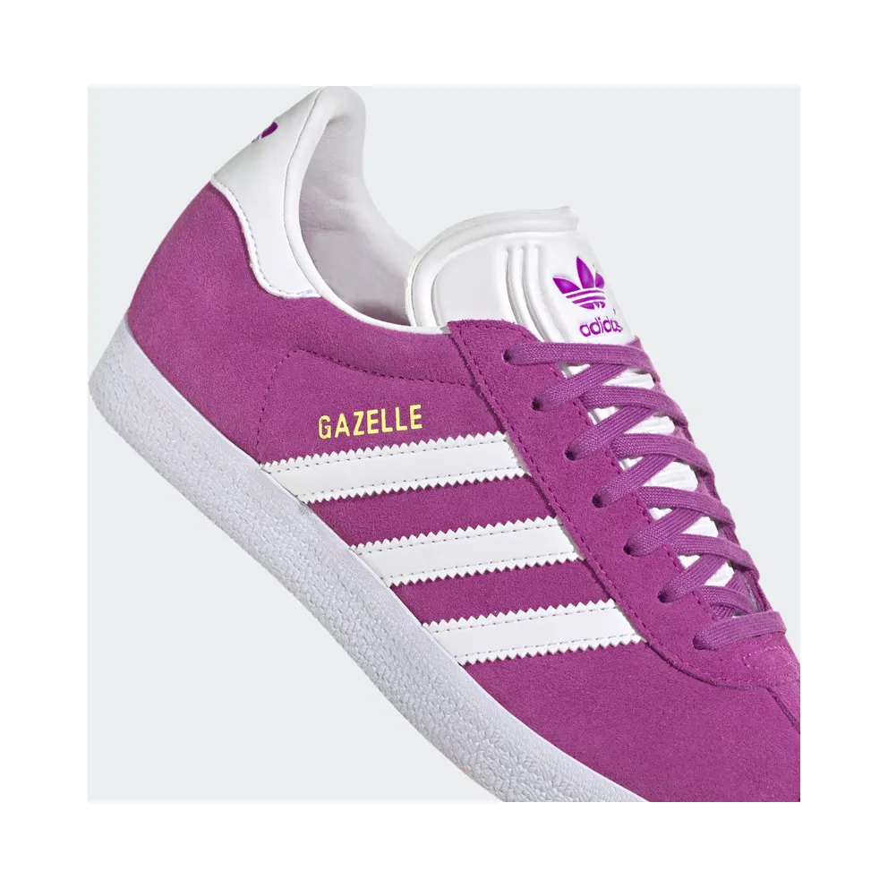 Adidas Gazelle Shock Purple / Cloud White / Gold Metallic (HQ4413)