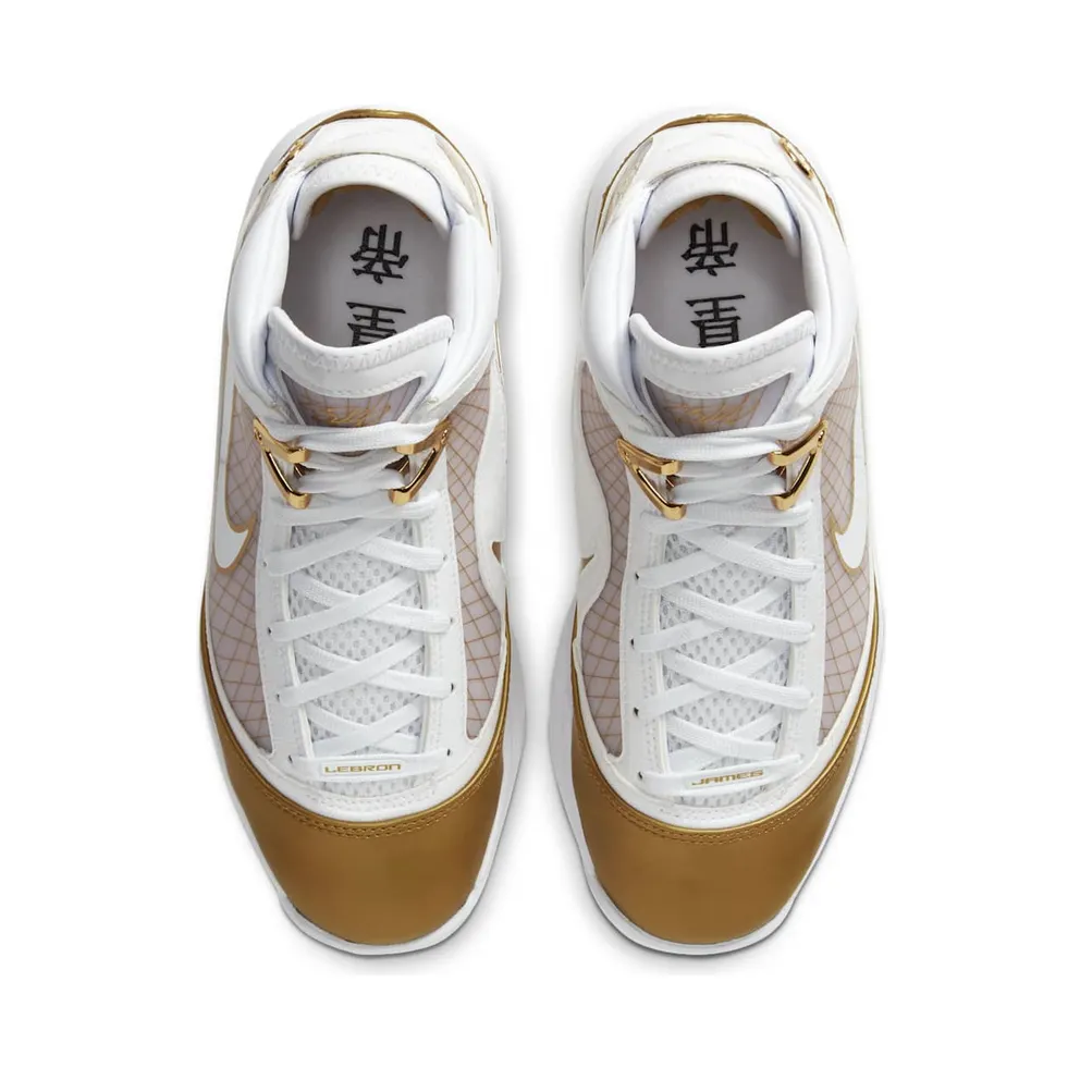 Nike LeBron 7 China Moon 2020 (GS) White/Metallic Gold-White (CK0719-100)