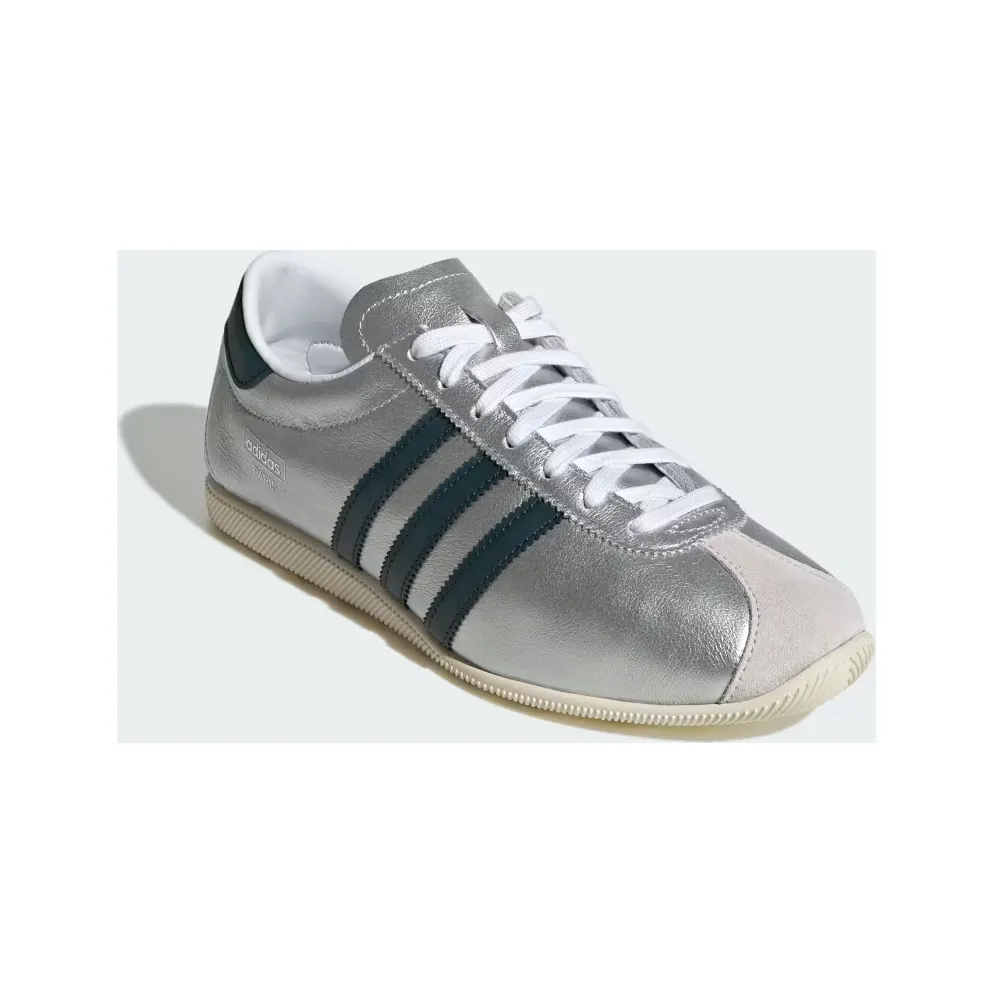 adidas Paris “Silver Metallic / Aurora Ivy / Cream White” (IH9223)