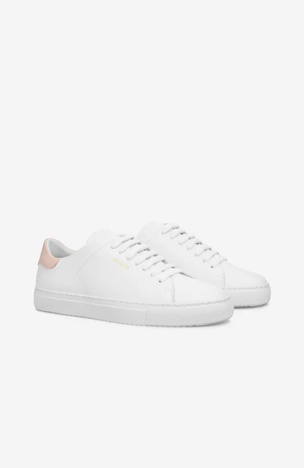 Axel Arigato Clean 90 Sneaker “White,Light Pink” (F2939001) (2)