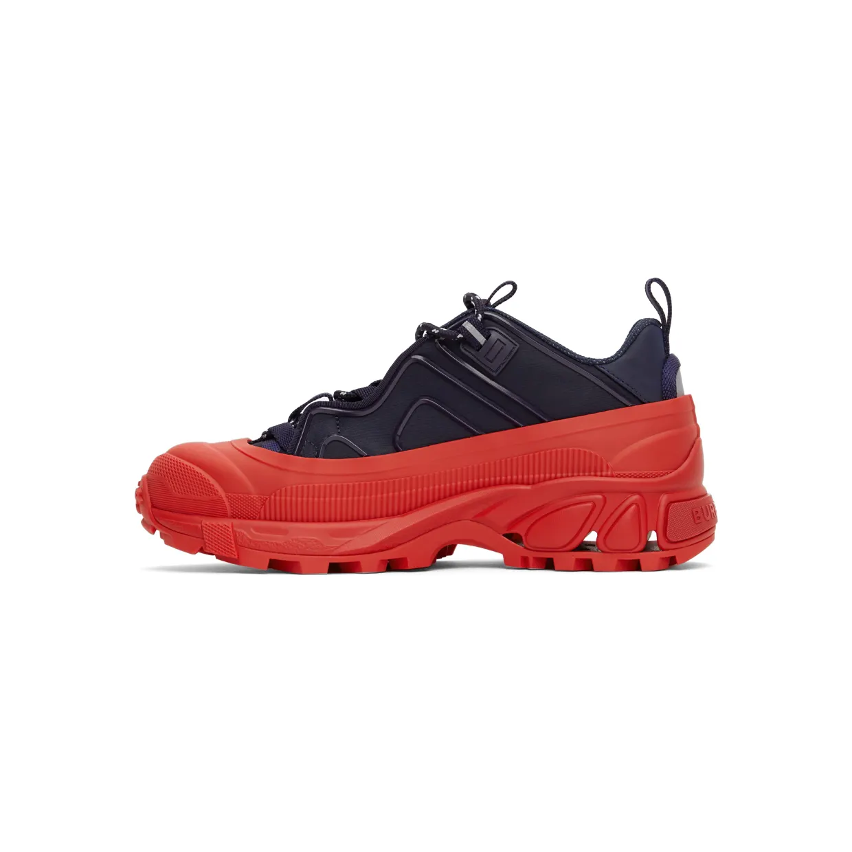 Burberry Navy & Red Arthur Sneakers (8045537) (3)