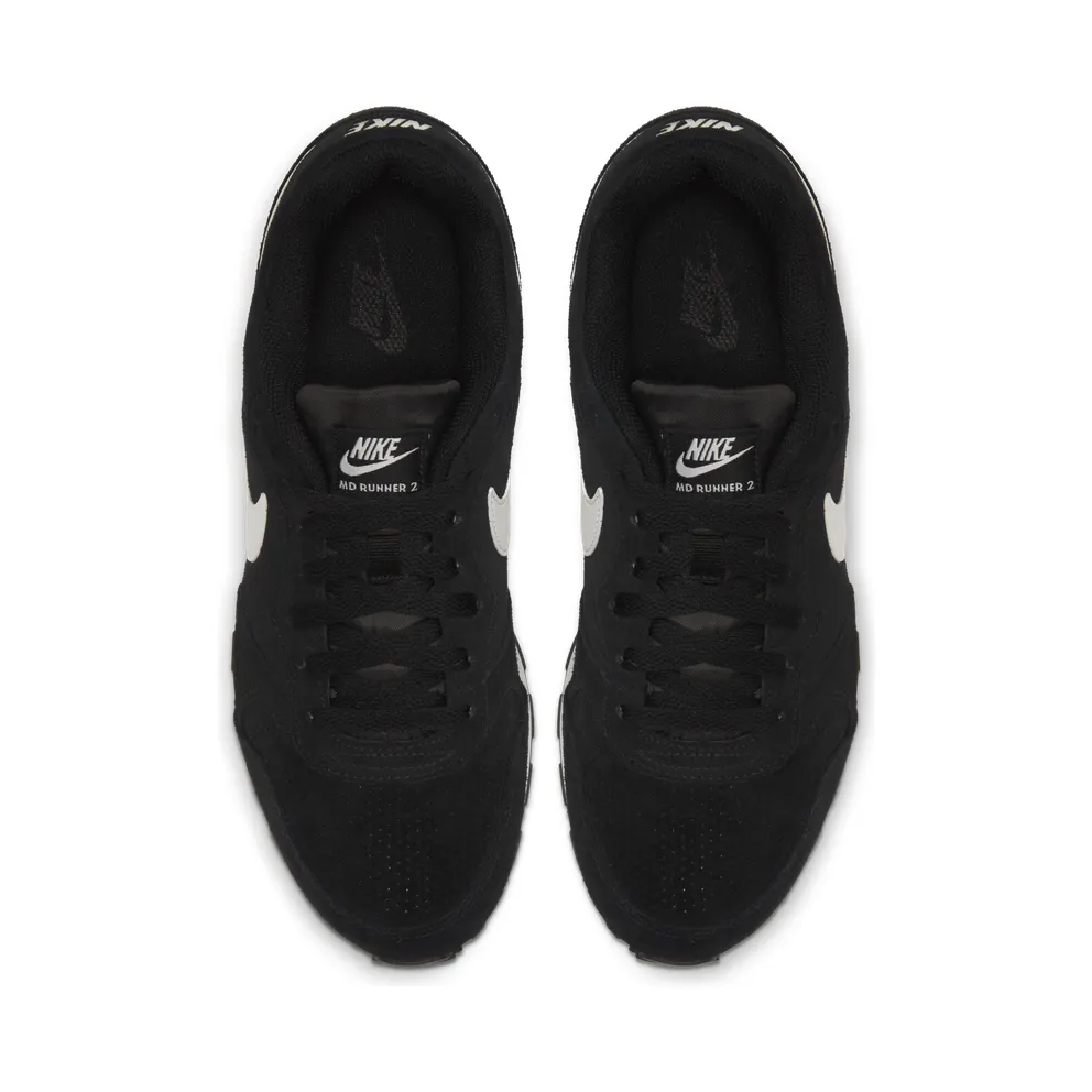 Nike MD Runner 2 Suede “Black / Platinum Tint” (AQ9211-004)