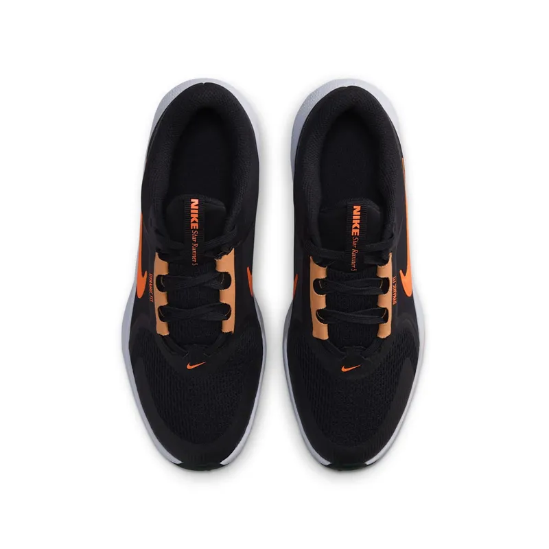 Nike Star Runner 5 Black Total Orange (HF7004-006)