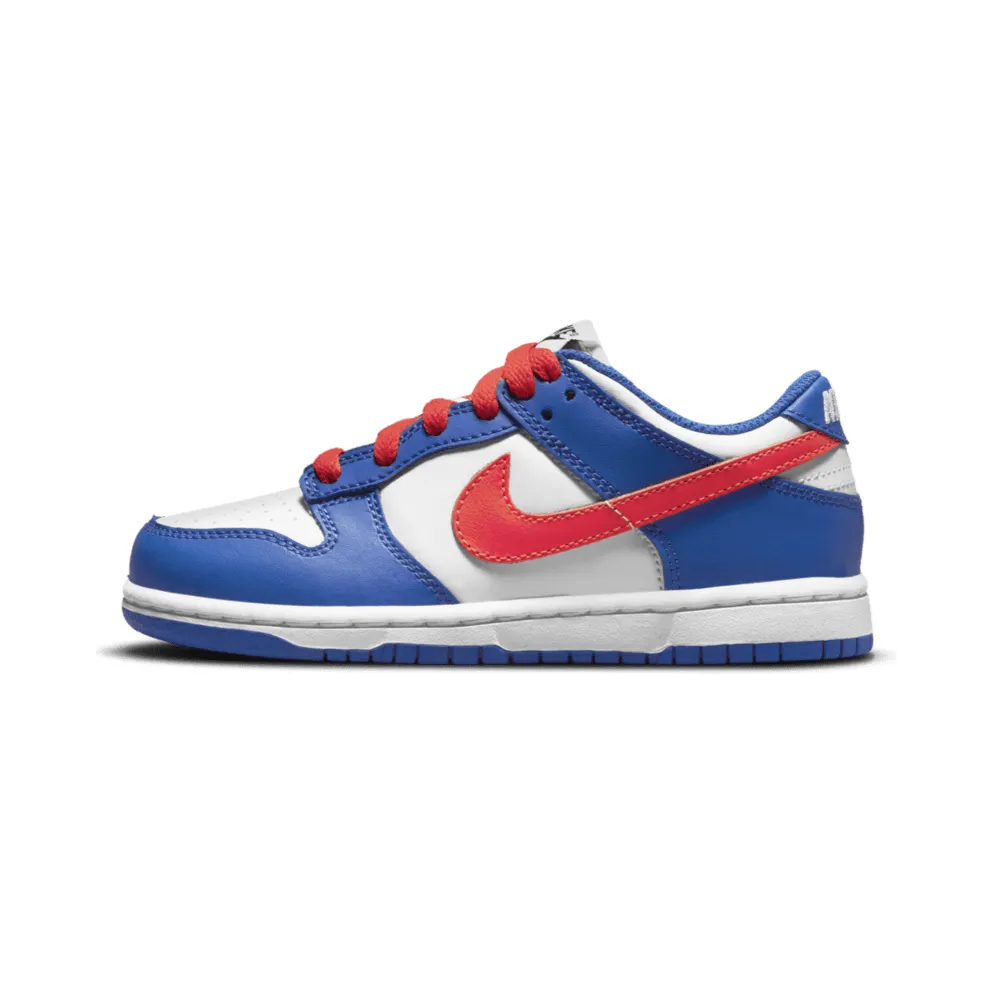 Nike Dunk Low Bright Crimson Game Royal (PS) (CW1588-104)
