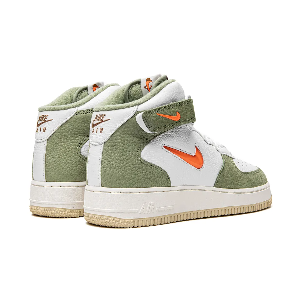 Nike Air Force 1 Mid QS “Jewel Oil Green” (DQ3505-100)