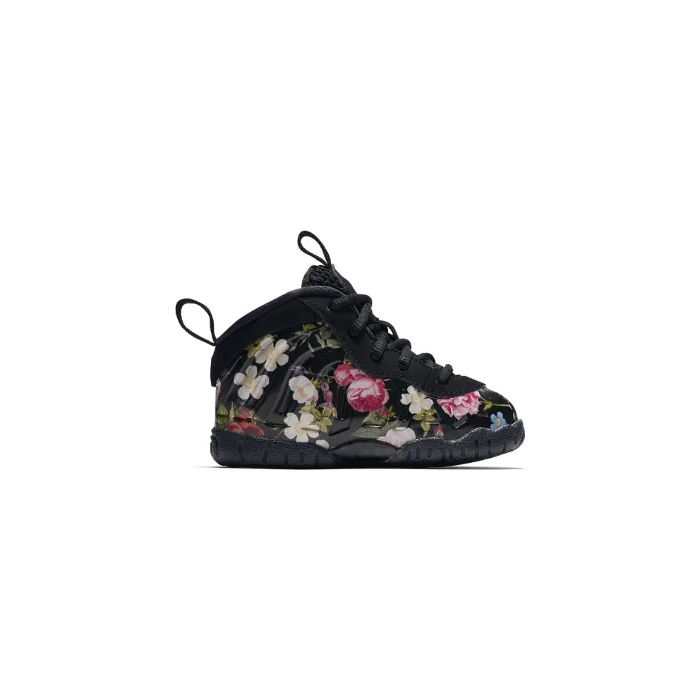 Nike Air Foamposite One Floral (TD) Black/Black-Metallic Gold (AT8250-001)