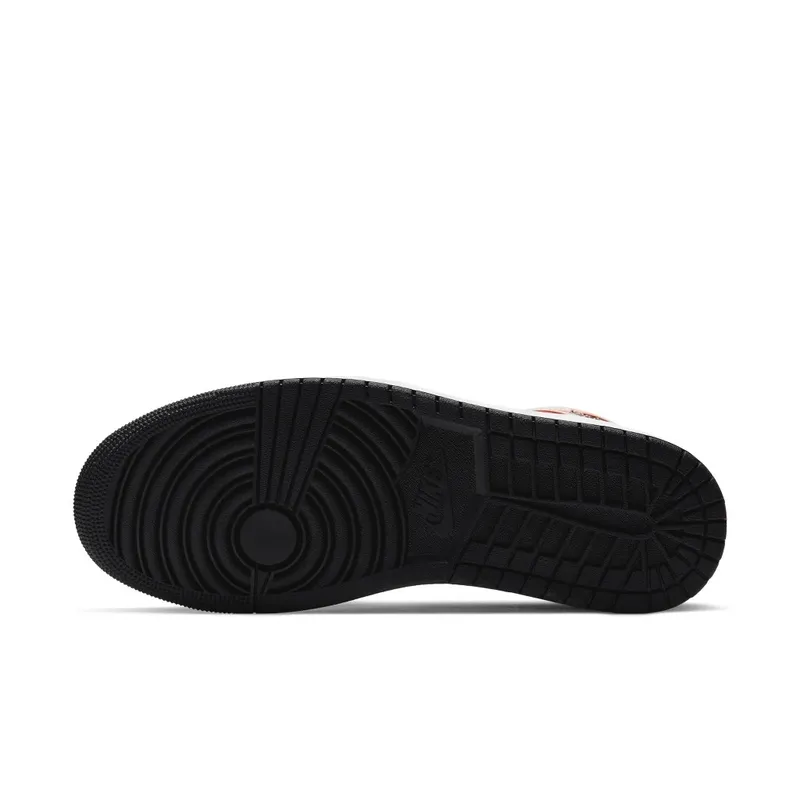 Jordan 1 Mid SE Turf Orange Turf Orange/Black/White (DD6834-802)
