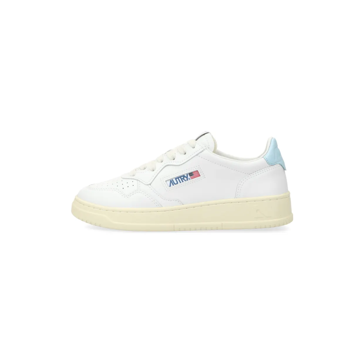Autry Medalist Low W (leat / leat white / str blue) – AULWLL64