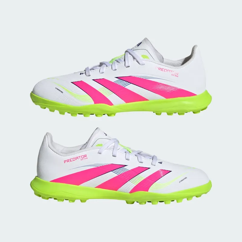 adidas Predator League Turf Cloud White Lucid Pink Lucid Lemon (ID3801)
