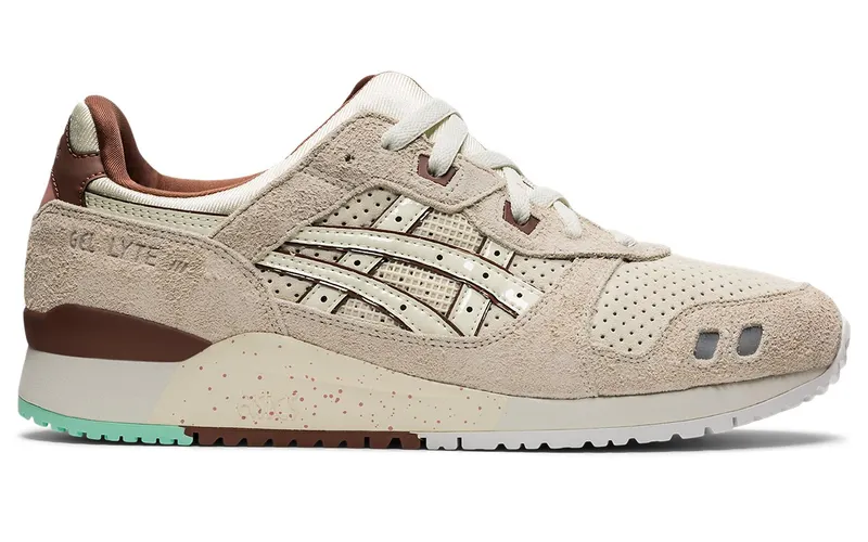 Asics x Nice Kicks Gel Lyte III Cream (2021) – “Ivory / Brown” (1201A460-750)
