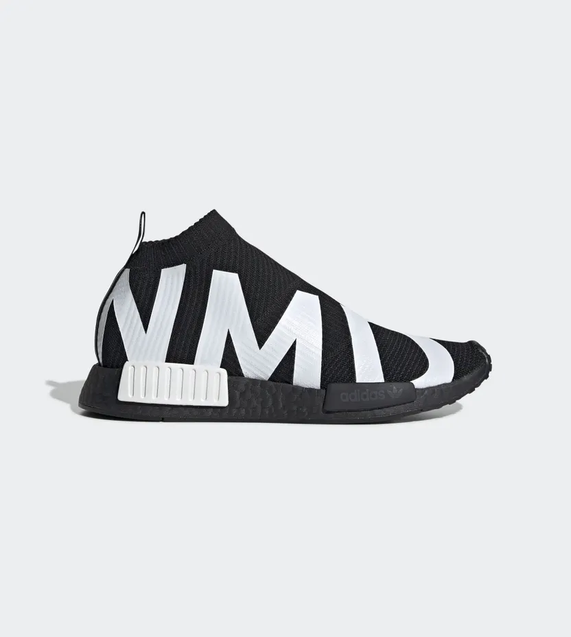 Adidas NMD_CS1 Primeknit ‘NMD Print – Black’ Core Black/Core Black/Cloud White (EG7539)